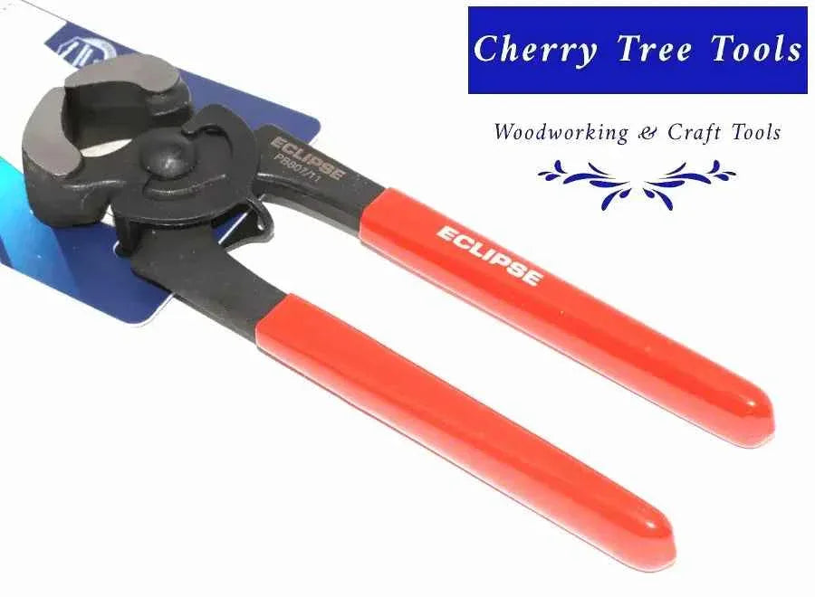 Eclipse Professional Carpenters Pincers-  7" (180mm) for Precision Work - Cherry Tree Tools