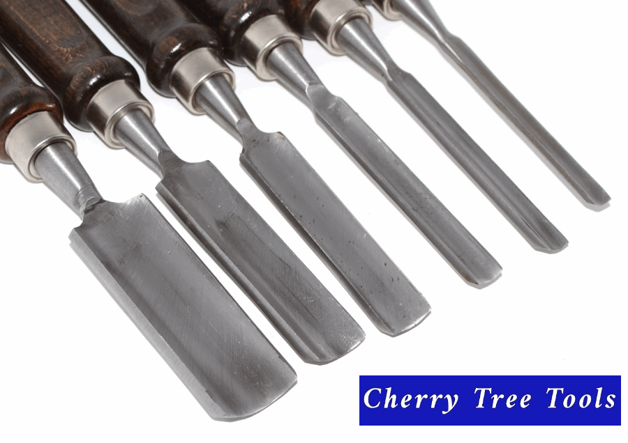 Chisel Set 561020  6 Pce Wood Carving Gouges - Cherry Tree Tools