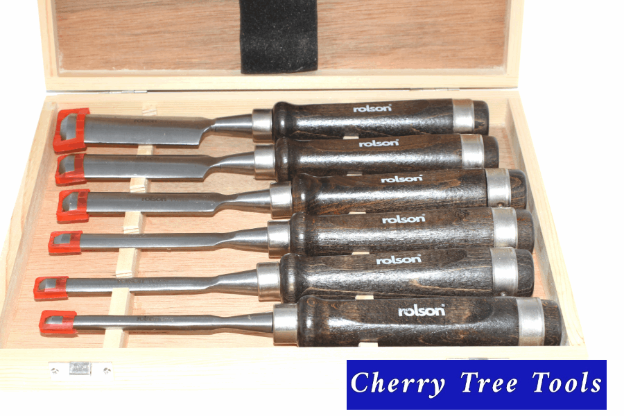 Chisel Set 561020  6 Pce Wood Carving Gouges - Cherry Tree Tools