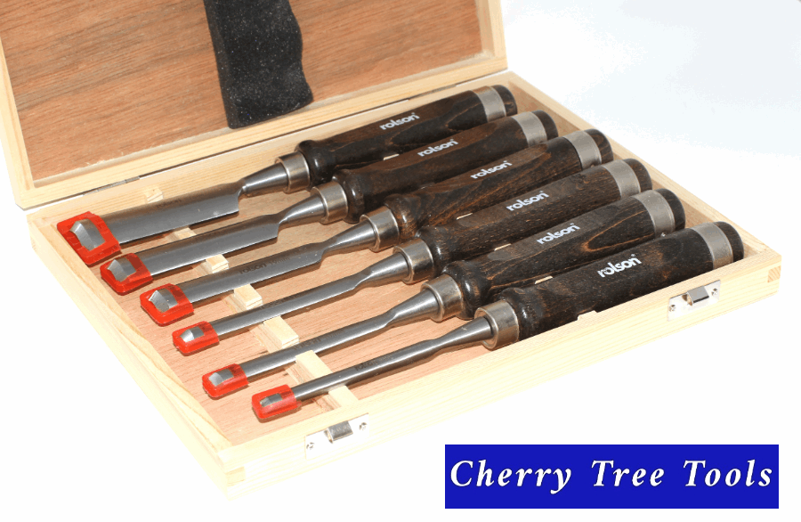 Chisel Set 561020  6 Pce Wood Carving Gouges - Cherry Tree Tools