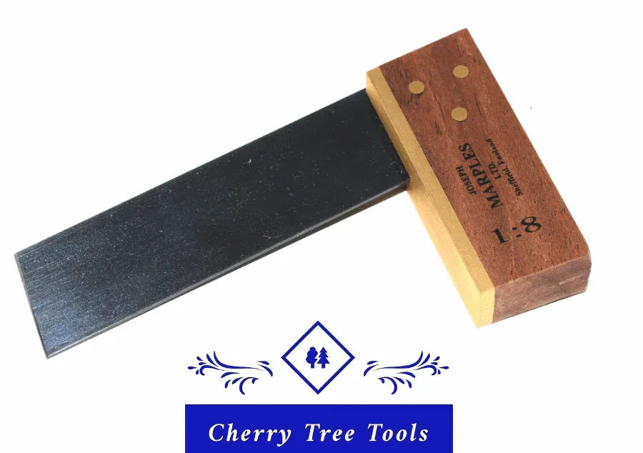 Joseph Marples Dovetail Square  3" (175mm)  Walnut  1:8 Miniature