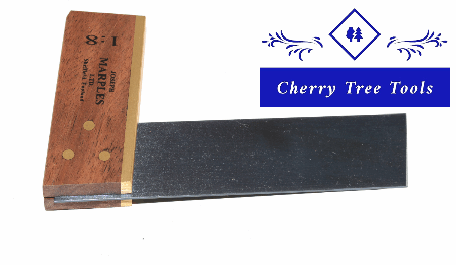 Dovetail Square  3" (175mm)   Walnut  1:8 Miniature -     Joseph Marples  W19j - Cherry Tree Tools