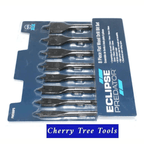Eclipse Professional 8pc Wood Drill Bit Set for Precision Woodworking