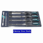 Eclipse Professional 4pc Bevel Edge Wood Chisel Set 