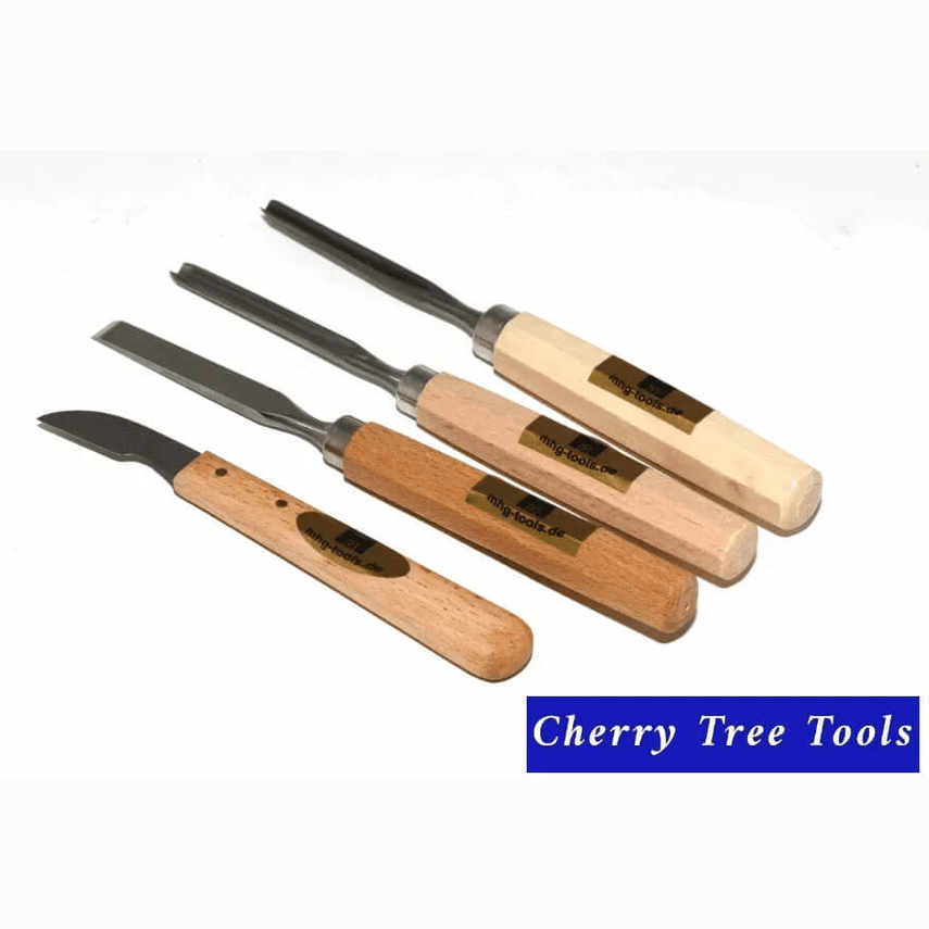MHG 4pc Wood Carving Chisel Set