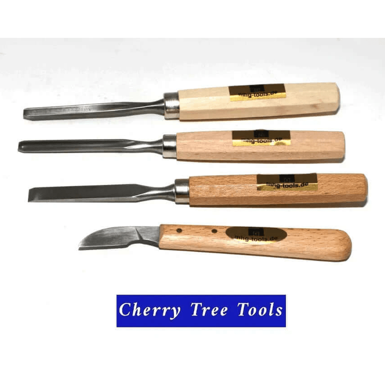 MHG 4pc Wood Carving Chisel Set