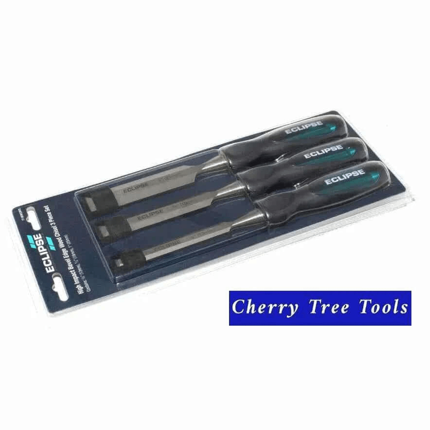 Eclipse Professional 3pc Wood Chisel Set 