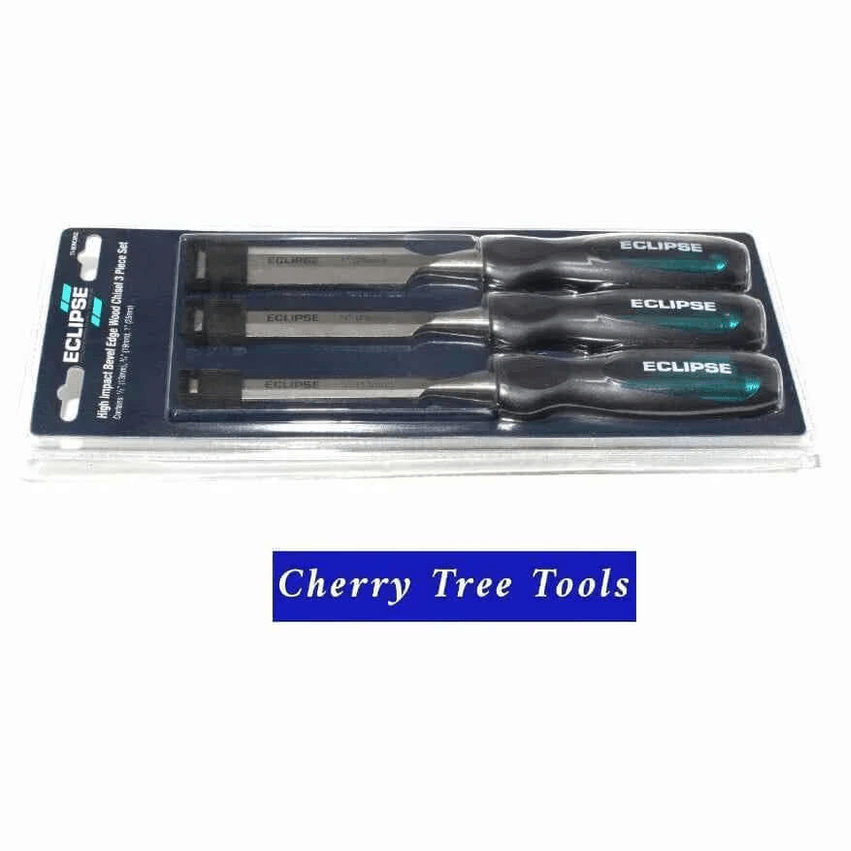 Eclipse Professional 3pc Wood Chisel Set 