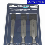 Eclipse Professional 3pc Wood Chisel Set 
