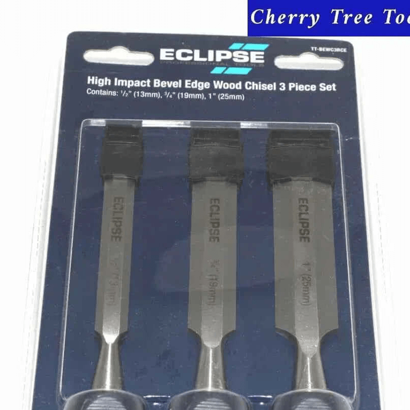 Eclipse Professional 3pc Wood Chisel Set 