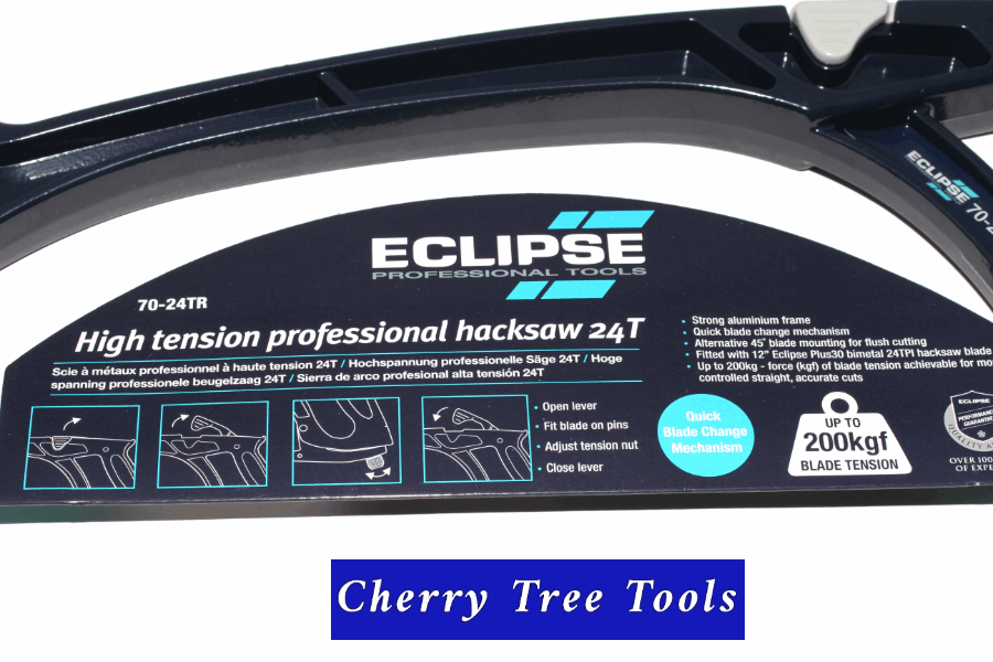 Hacksaw 70-24TR Eclipse Professional  High Tension - Cherry Tree Tools
