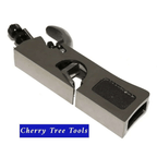 Faithfull 3-in-1 Shoulder Plane 27mm 1 shown from the side with precision cutting edge and ergonomic design.