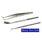 Silverline 3pc Pick Probe & Mirror Set  - Craft Tools  511952 - Cherry Tree Tools