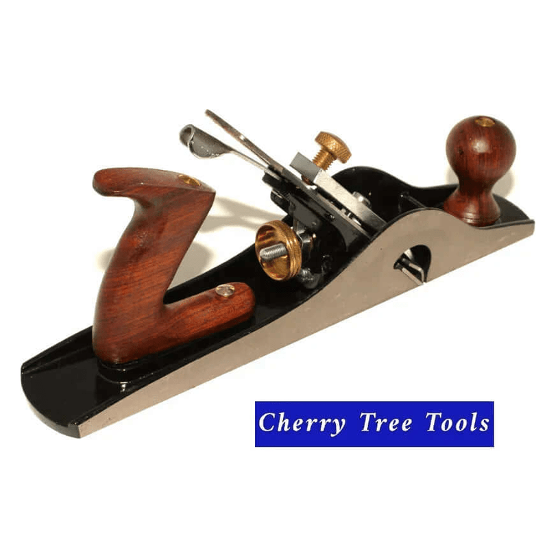 Faithfull No 10 Rebate Plane  woodworking tool shown with ergonomic handle and chrome finish.
