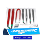Silverline 7pc Craft Tweezers Set  Craft Tools 209144