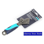 Eclipse Professional Adjustable Wrench 6" in packaging, featuring ergonomic handle for comfortable grip.