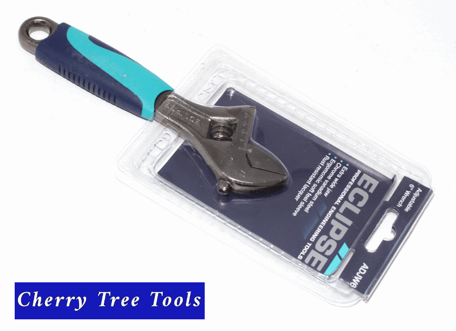 Adjustable Wrench  Eclipse Professional 6" - Cherry Tree Tools
