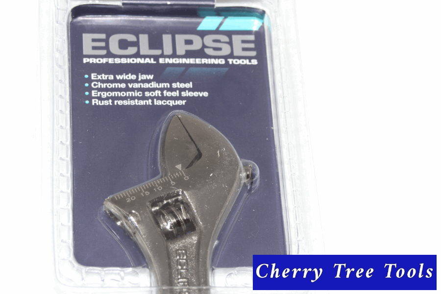 Adjustable Wrench  Eclipse Professional 6" - Cherry Tree Tools