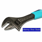 Eclipse Professional 10" Adjustable Wrench  featuring precision grip and measurement scale for professional use.