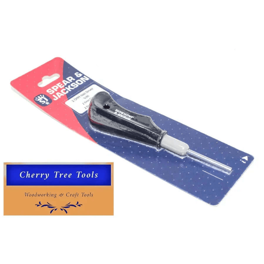 Spear & Jackson 2.5mm Nail Driver  - Cherry Tree Tools