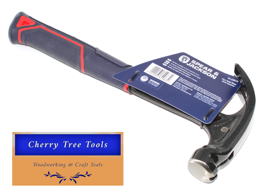 ECLIPSE PROFESSIONAL 15OZ SOLID STEEL CLAW HAMMER