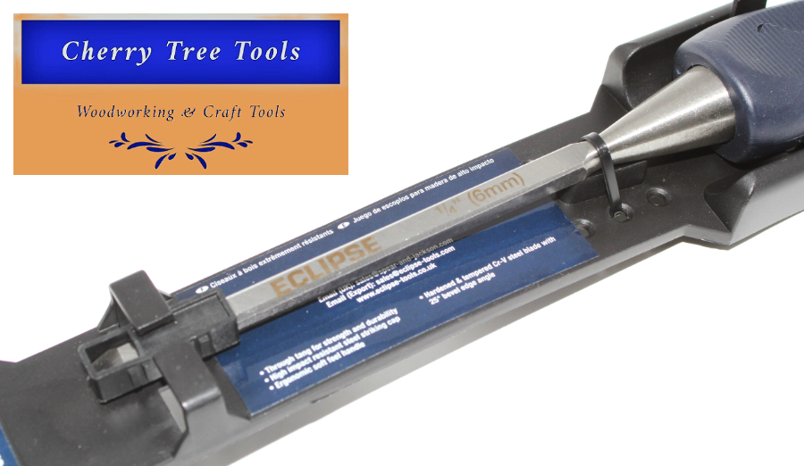 Chisel TT-BEWC1/4E Eclipse Professional   1/4" (6mm)  Bevel Edge  High Impact