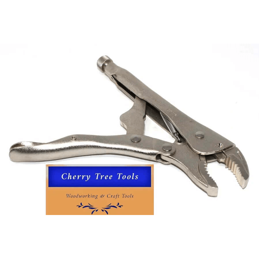 Eclipse Professional 7" Curved jaw Locking Pliers  - Cherry Tree Tools