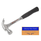 Spear & Jackson 20oz Solid steel Claw Hammer   - Premium Solid Steel Woodworking Tool - Cherry Tree Tools