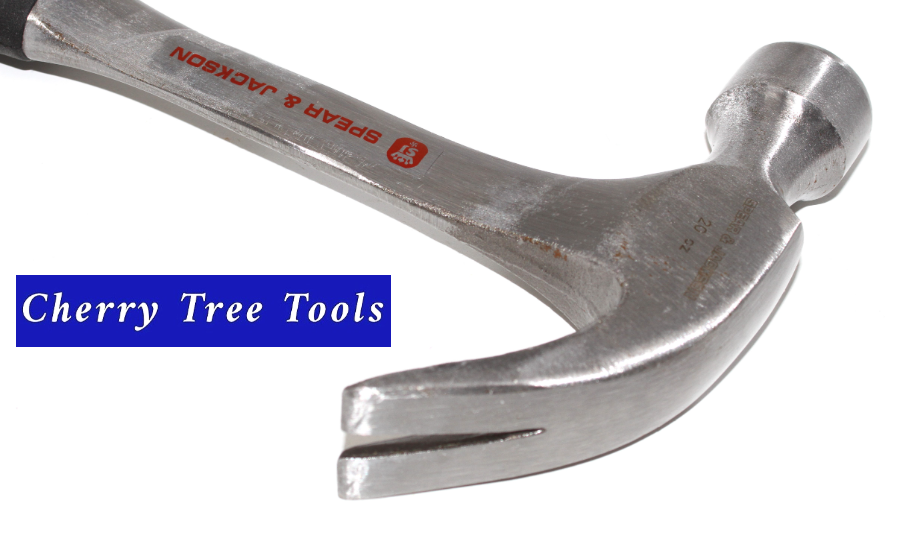 Spear & Jackson 20oz Solid Steel Claw  Hammer
