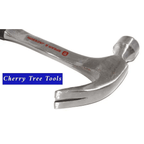 Spear & Jackson 20oz Solid Steel Claw Hammer - Premium Solid Steel Woodworking Tool