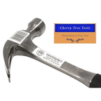 Spear & Jackson 20oz Solid Steel Claw Hammer - Premium Solid Steel Woodworking Tool