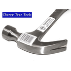 Spear & Jackson 20oz Solid Steel Claw Hammer   - Premium Solid Steel Woodworking Tool