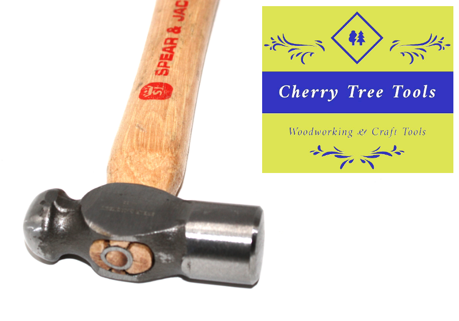 Ball Pein Hammer  4 oz  Hickory Handle  Spear & Jackson  SJ-BPH4