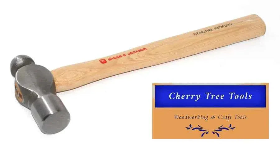 Spear & Jackson 32oz  Ball Pein Hammer Hickory Handle