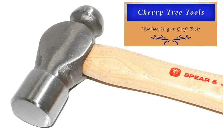 Spear & Jackson 32oz  Ball Pein Hammer Hickory Handle