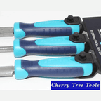 Eclipse Professional 3 pc File Set 1st Cut - Ergonomic handles showcasing durable blue and black grips for precision crafting.
