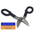Eclipse Professional 7" Tin Snips  - hardened jaws for precision metal cutting with comfortable handles.