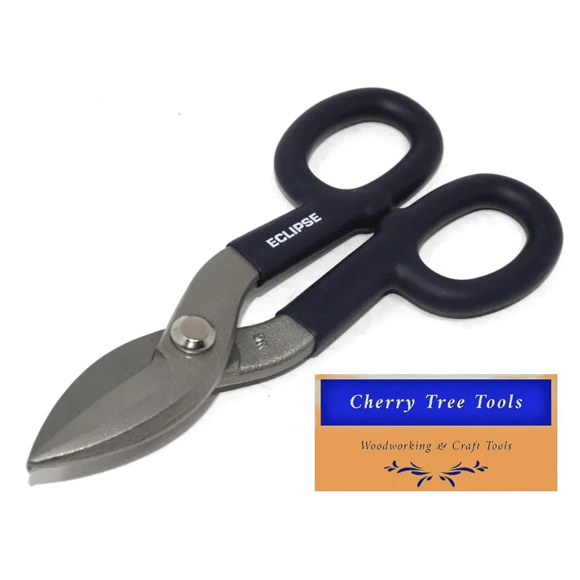 Eclipse Professional 7" Tin Snips  - hardened jaws for precision and efficiency in metal cutting.