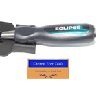 Eclipse Professional 2" Bevel Edge Wood Chisel handle detail with Eclipse logo for woodworking precision.