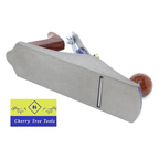 Irwin Record No 4 Smoothing Plane 50mm showing a cast iron base and wooden handle for woodworking tasks.