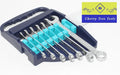 Eclipse Professional Combination Spanner Set displayed in a blue case with precision-engineered spanners.