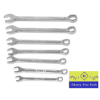 Eclipse Professional Combination Spanner Set displayed with seven precision-forged chrome vanadium steel spanners.