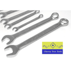 Eclipse Professional Combination Spanner Set with chrome vanadium steel spanners and size markings for precision.