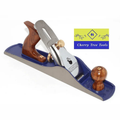Irwin Record No 5 Jack Plane - woodworking displayed on a workbench, featuring a robust cast iron sole and adjustable blade.