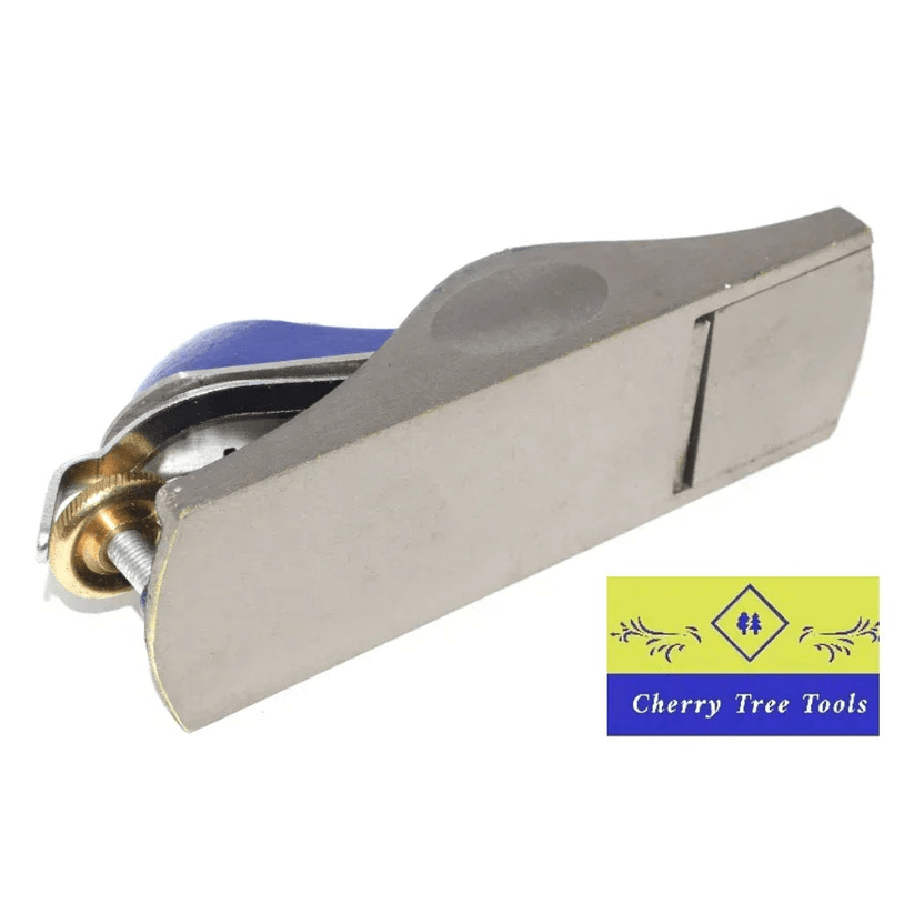 Irwin Record Block Plane 9 1/2 side view highlighting precision hand tool design.