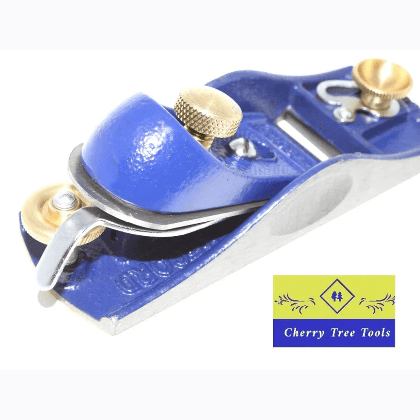 Irwin Record Block Plane 9 1/2 showing classic design and precision for fine woodworking tasks.