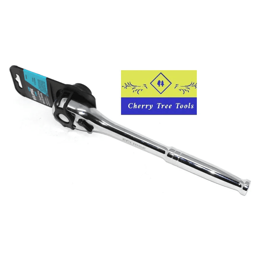 Eclipse Professional Ratchet Handle 1/2" Drive on display with Cherry Tree Tools branding.