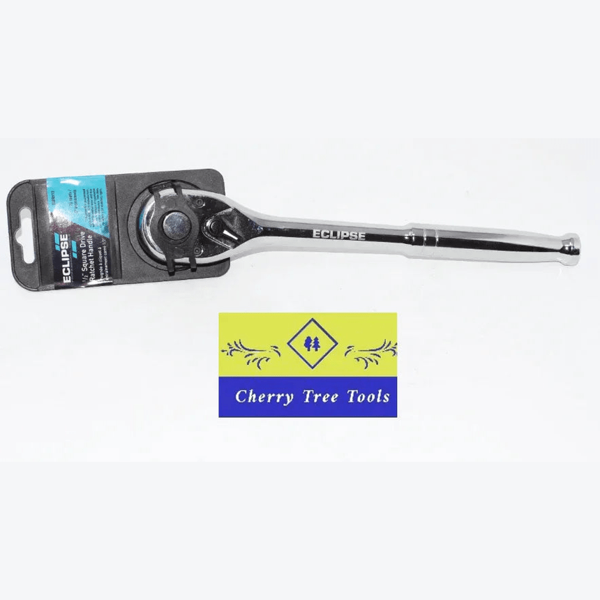 Eclipse Professional Ratchet Handle 1/2" Drive displayed with packaging and Cherry Tree Tools logo.