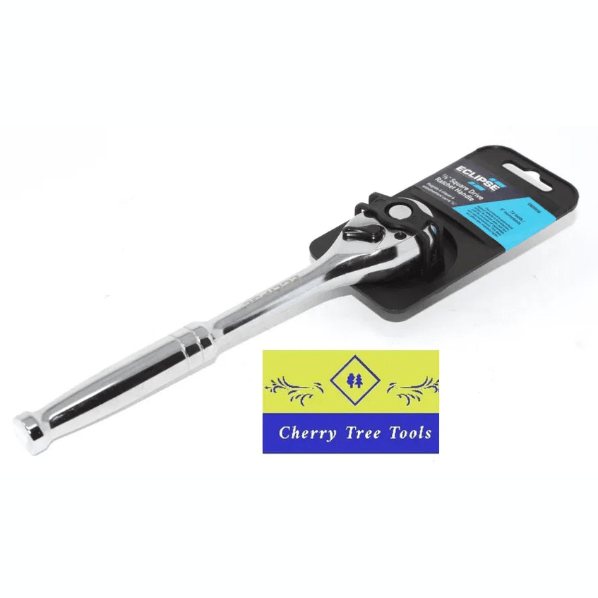  Eclipse Professional Ratchet Handle 3/8" Drive with packaging from Cherry Tree Tools.
