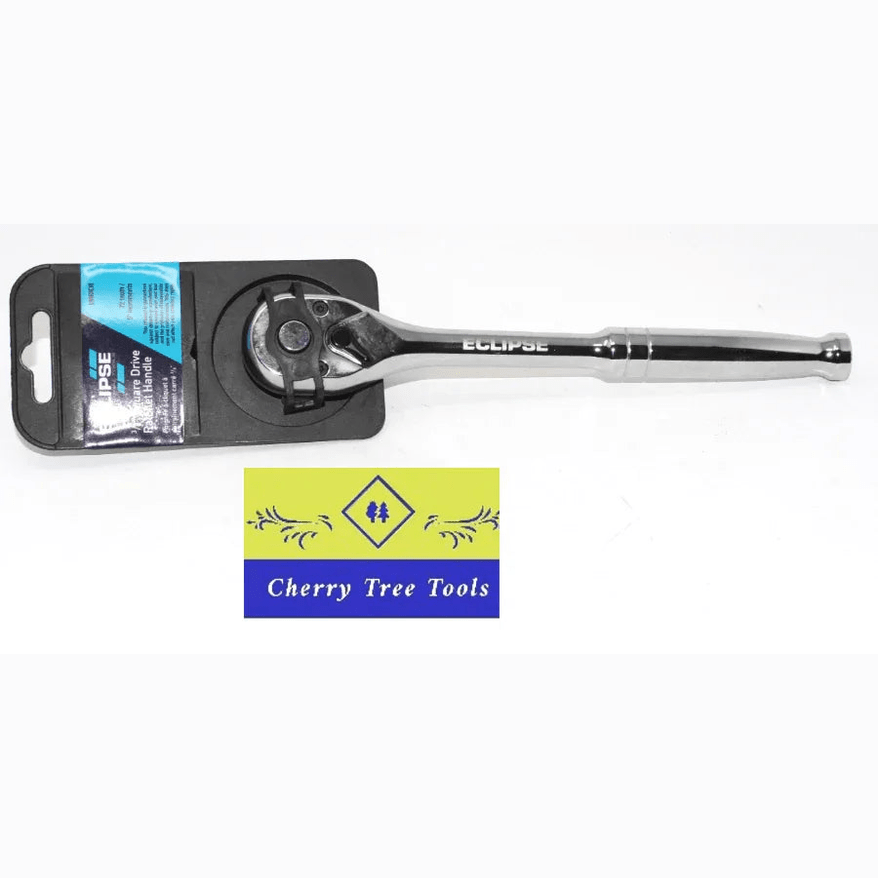 Eclipse Professional Ratchet Handle 3/8" Drive on packaging with Cherry Tree Tools logo.